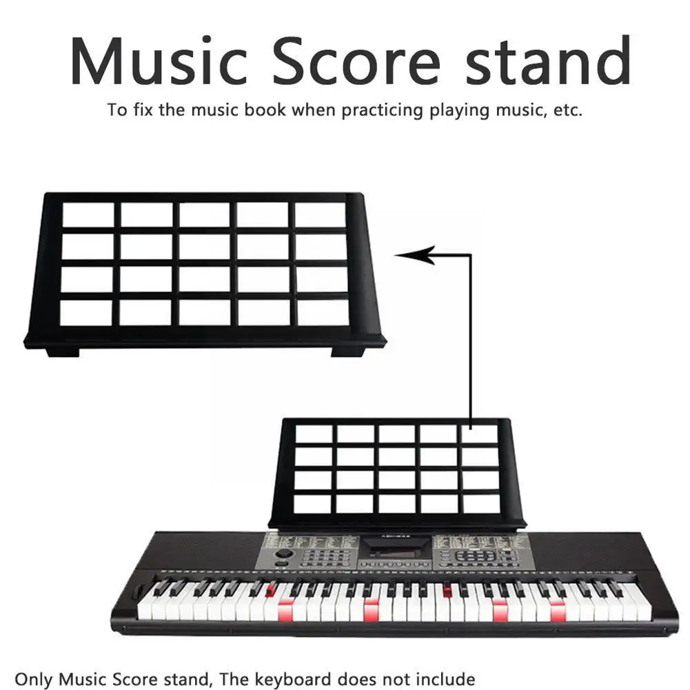 Keyboard Music Score Stand Sheet Musical Instrument Parts Portable Holder Suitable For Electronic Organ M0C2 projector stand microphone stand tripod stand