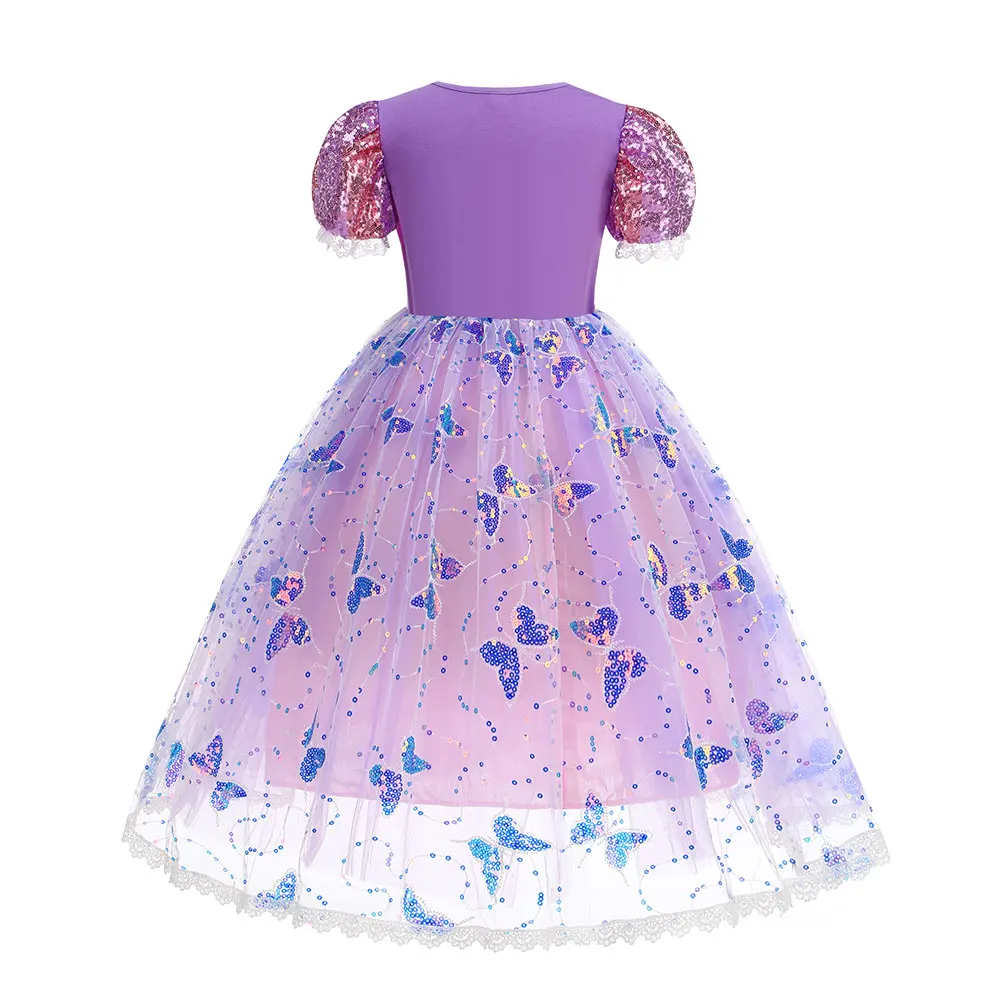 Glowing Rapunzel Princess Dress 4