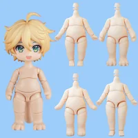 NEW YMY Doll Cat Hand Animal Body Fat Body with Tail Ob11 Body Joint for Gsc Head,1/12bjd,Obitsu 11 Boy Girl Toy Accessories 1