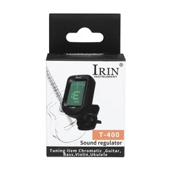 Universal 360° Rotatable Digital Clip-On Tone Tuner - IRIN T-400 (T-400)