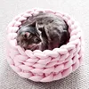 1000g Super Velvet Chunky Yarn Thick Bulky Giant Thread White Bag For Hand Knitting DIY Arm Soft Big Blanket Carpet Pet Bed자이언트얀 5