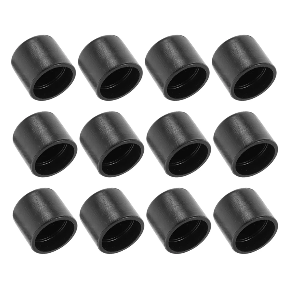 12 Pcs Foosball Rod Covers Football Table Parts Replacement End Caps Soccer Tables Foosball Tip Caps Iron Tips Machine