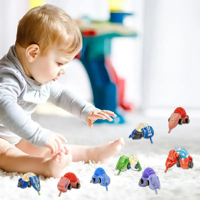 

Tubes Sensory Toy Sensory Tubes Animal Shape Fine Motor Skills Educational Toys Party Favors Decor Kids Halloween Random Style