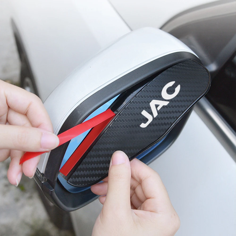 Car Rearview Mirror Rain Eyebrow Visor Shield Cover Protector Accessories For JAC J7 J3 S2 J2 JS2 T8 JS4 J5 Refine S3 S7 J4 S4 rearview mirror rain shield,rearview mirror rain eyebrow,car rearview mirror visor,rearview mirror rain guard,rearview mirror visor