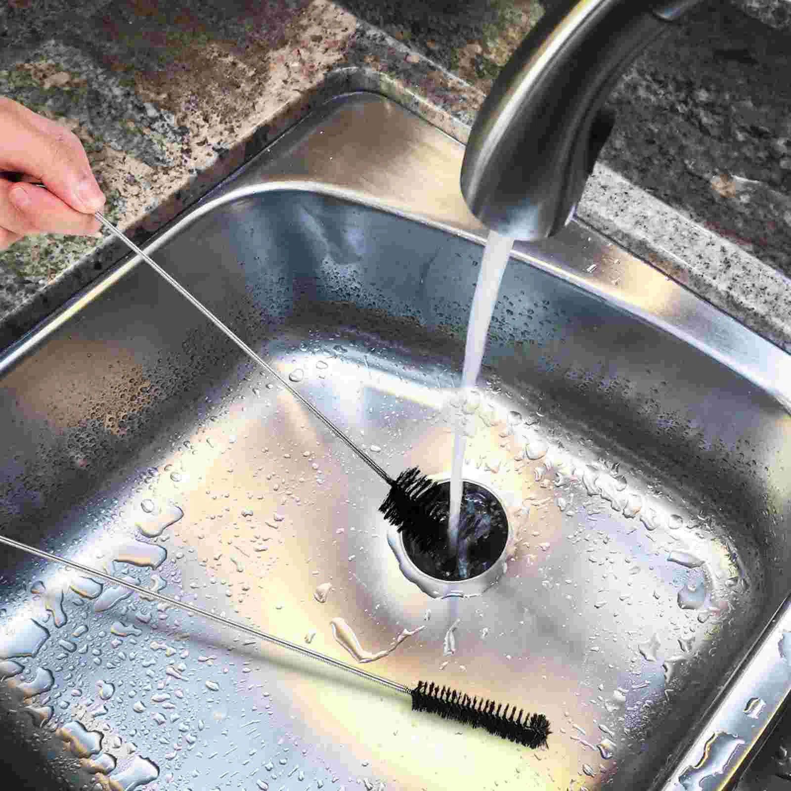 Tube Cleaner Brush Pipe Cleaners For Kitchen Drain Unblocker Double Ended Cleaning Tools