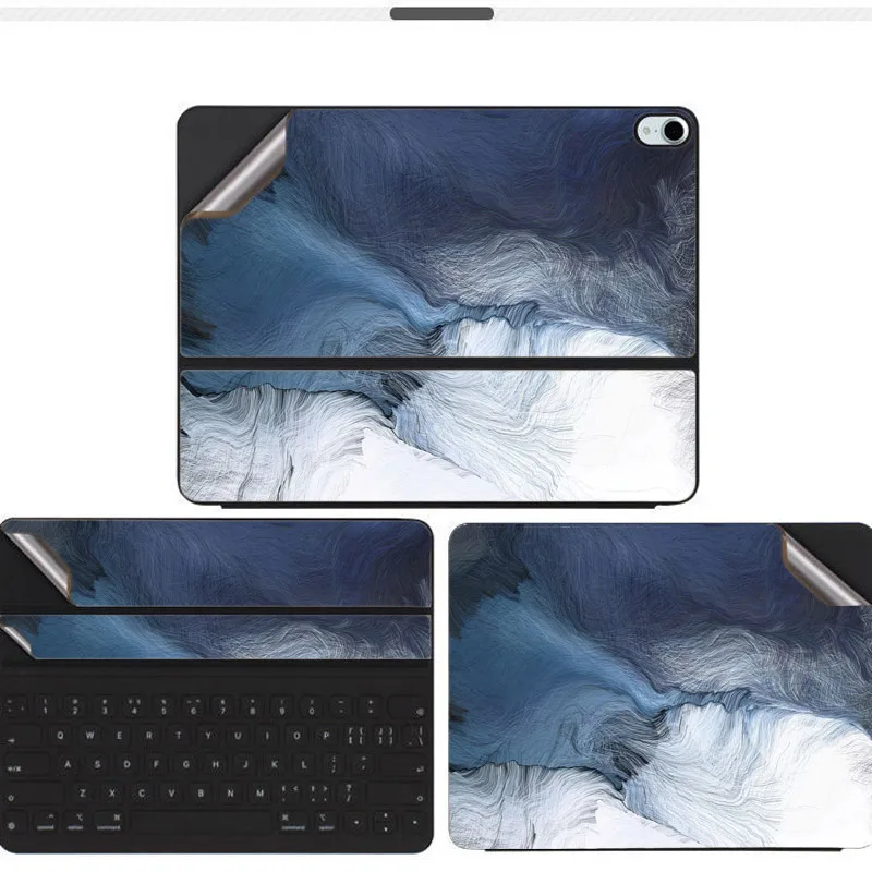 Pre-Cut Decal Sticker Protector for 11 12.9 inch Smart Keyboard Folio Series Cover Skin for Ipad Pro keyboard stickers ipad sticker