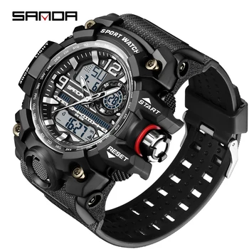 G- Style Military Watch Men Digital Shock Sports Watches For Man Waterproof Electronic Wristwatch Mens Relogios
