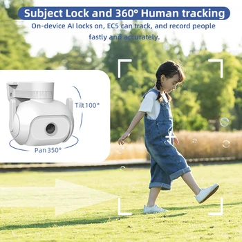 IMILAB EC5 Wifi Smart Security System Kit Outdoor Video Surveillance IP Wireless App Control Floodlight