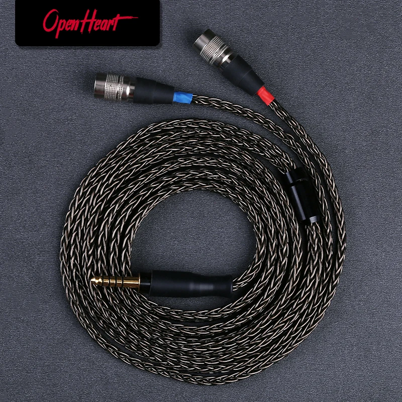 Core Balanceado Fone de Ouvido Cabo Apto para Áudio Dewalt Alfa Expansão Éter Furtivo Xlr 44 Milímetros 2m 3m Atualização Openheart16