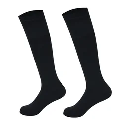 All-Weather Knee-High Performance Outdoor Socks - M 40-42 (BLACK COLOR)