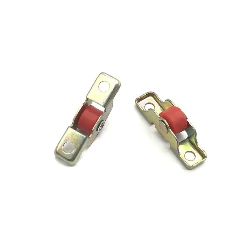 20 Pcs/lot Stainless Steel Sliding Door Wheels Rollers Mute Window Sliding Door Bearing Rollers Window Pulley Furniture Hardware