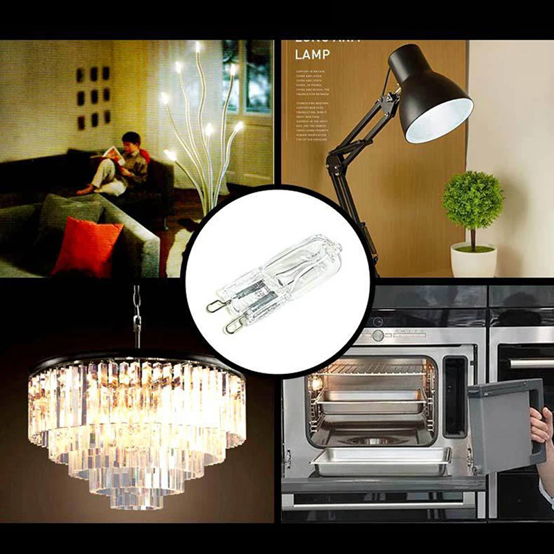 

40W G9 High Temperature Resistant Halogen Bulb Lamp For Refrigerators Ovens Fans