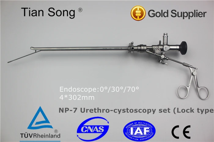 

Urological Equipment 0 / 30 / 70 Degree Endoscope Cystoscope set