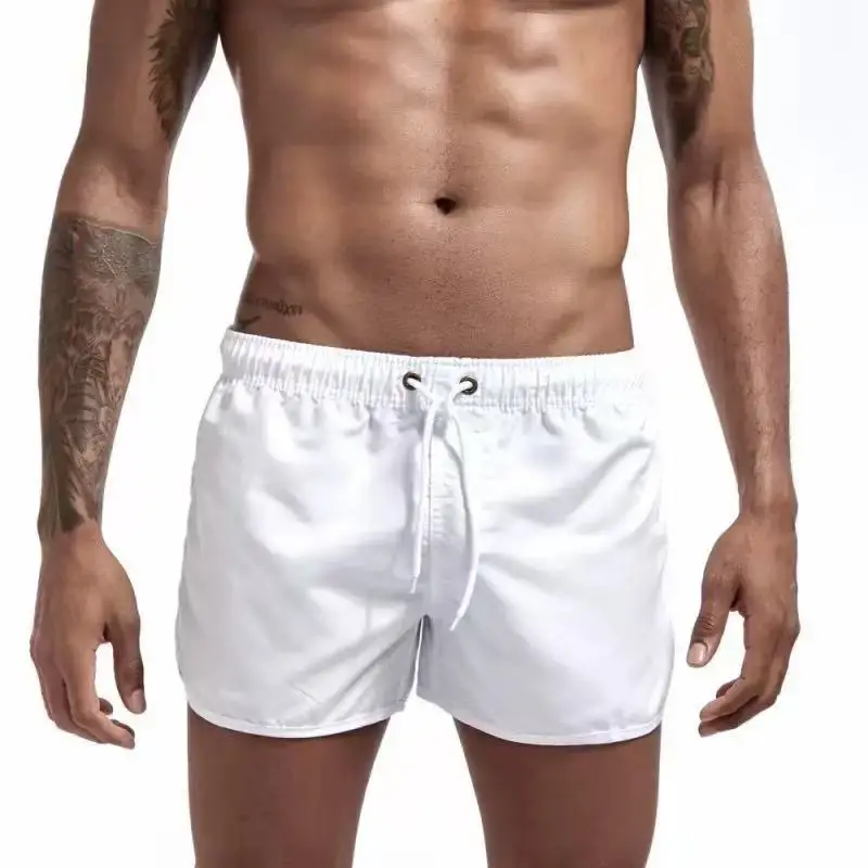 Swim Trunks Swim Shorts for Men Quick Dry Board Shorts Bathing Suit Breathable Drawstring With Pockets for Surfing Beach Summer Men Running Shorts
