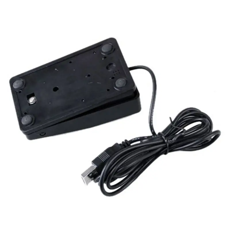 USB 풋 스위치 키보드 페달 HID PC 컴퓨터 USB 액션 스위치 제어, 사전 프로그램 키 기능 마우스 PC 게임