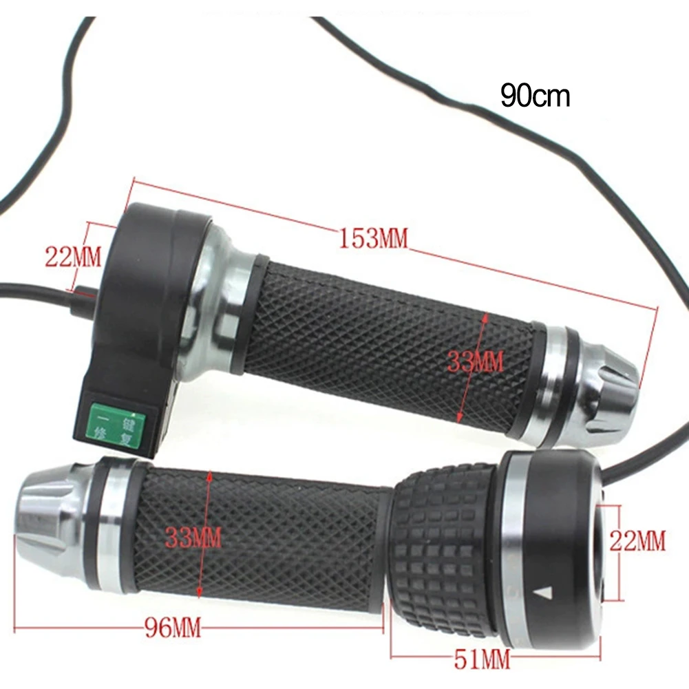 thumbnail image 2 of E-Bike Throttle Grip Electric Scooter Bicycle Speed Control Twist Handlebar Grip 2 of 14