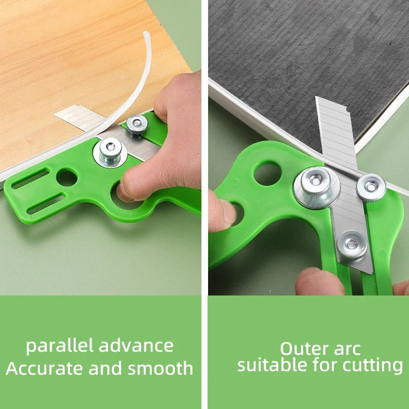 New Edge Trimming Knife for Woodworking-Manual Paint Board Scraper for PVC & Gypsum Board