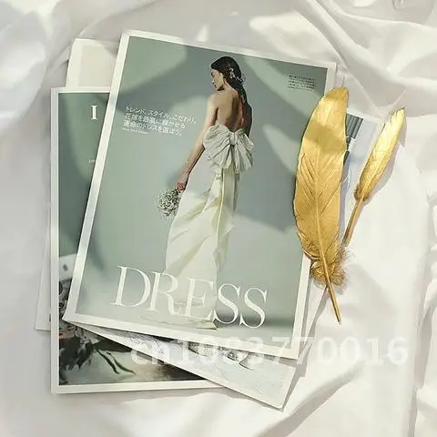 

Nordic Style INS Card Fashion Photography Props Picture Album Shooting Magazine Fotografia Wall Background Decoration.