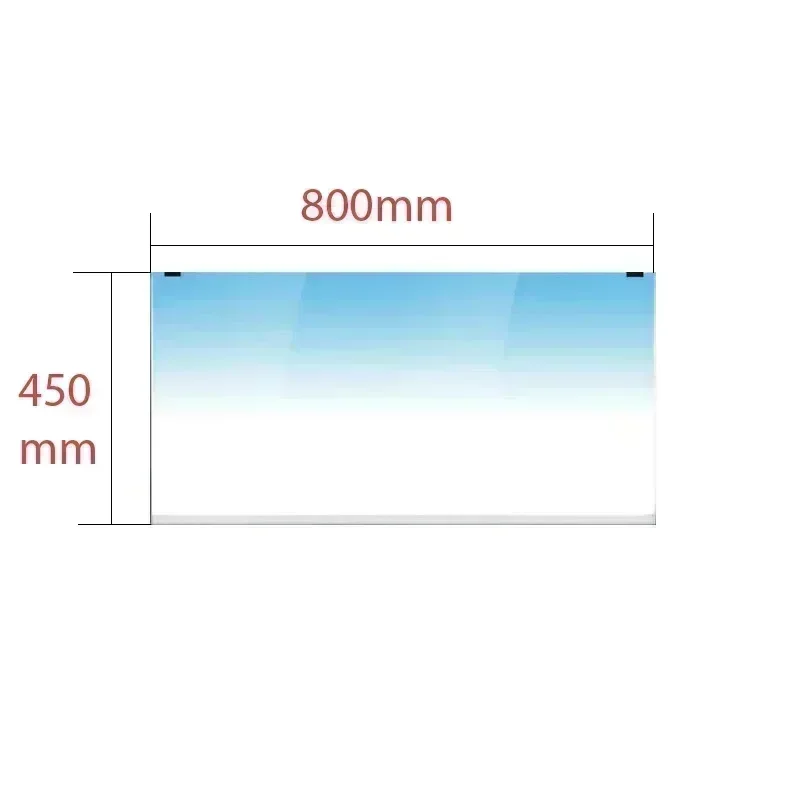 800 x 450mm