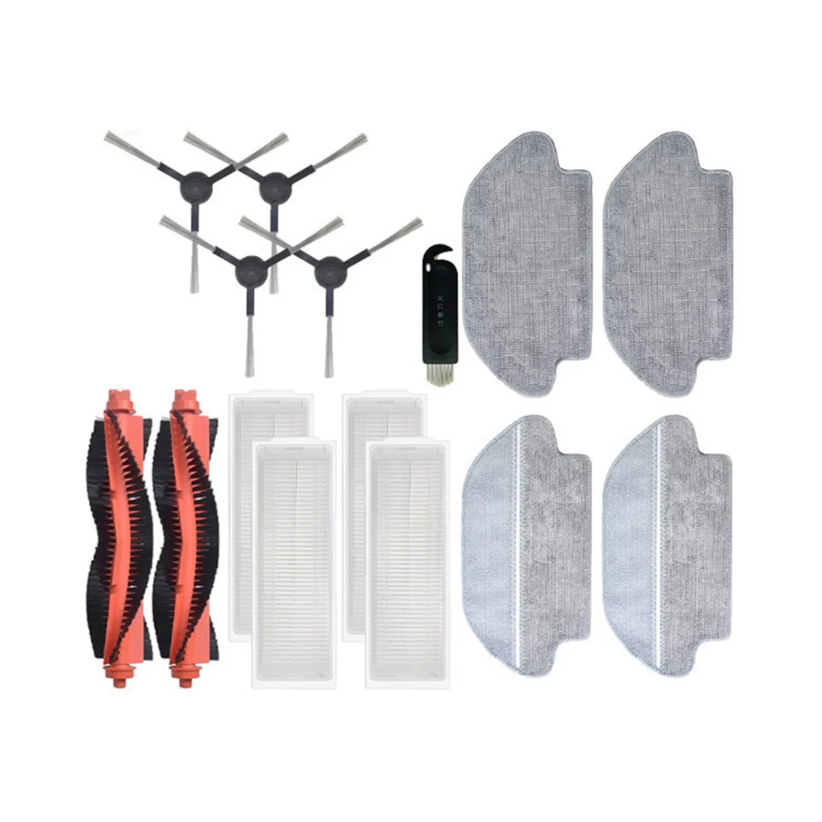 Filtro Hepa Per Xiaomi Mijia Robot Vacuum Mop 2S 3C Mi Robot Vacuum Mop P Parts Muslimyj02Ym Cleaner Pezzi Di Ricambio