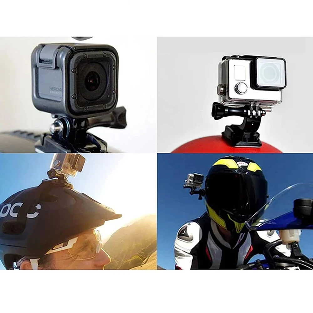 J Hook + Buckle Clip Quick Release Mount + Long Thumb Screw Anti Rust Buckle Mount For Gopro Hero 12-8 DJI Action Camera