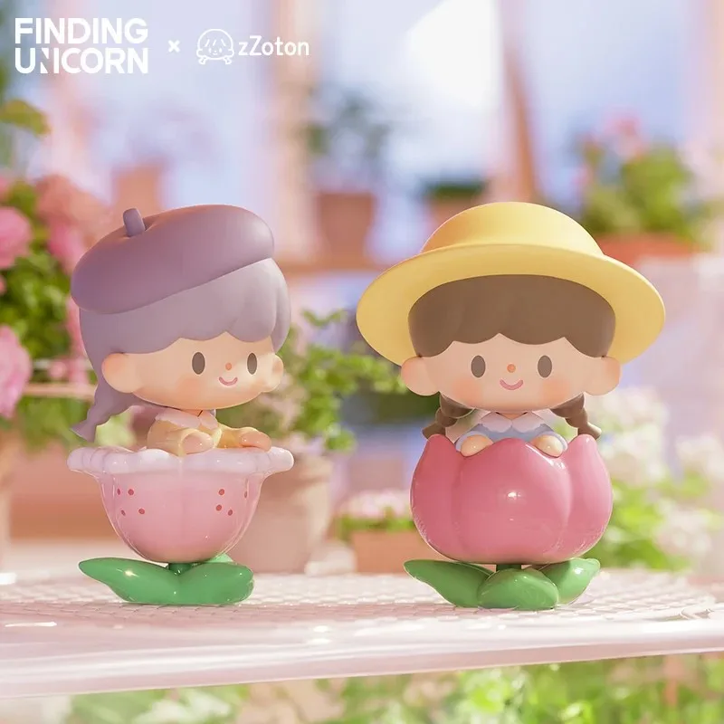 

Оригинальная экшн-фигурка в виде единорога ZZOTON GARDEN SPRING TOUR SERIES глухая коробка Surprise мультяшная модель загадочная коллекция