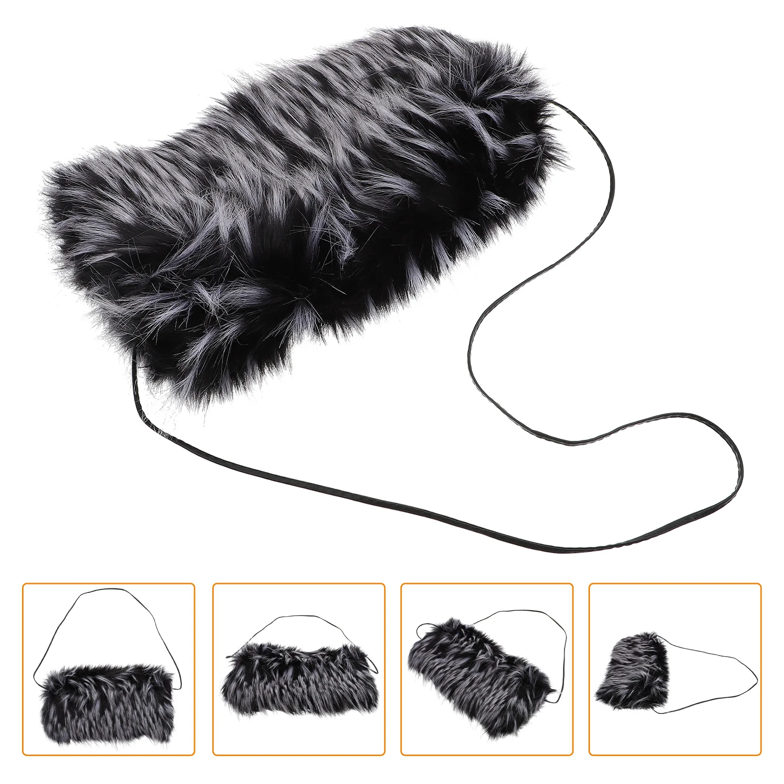 

Winter Warmer Hand Muff Warm Cushion Winter Hand Warmer Bags Faux Fur Hand Warmer Arm Warmer Muff Hand Muffs 34x20cm
