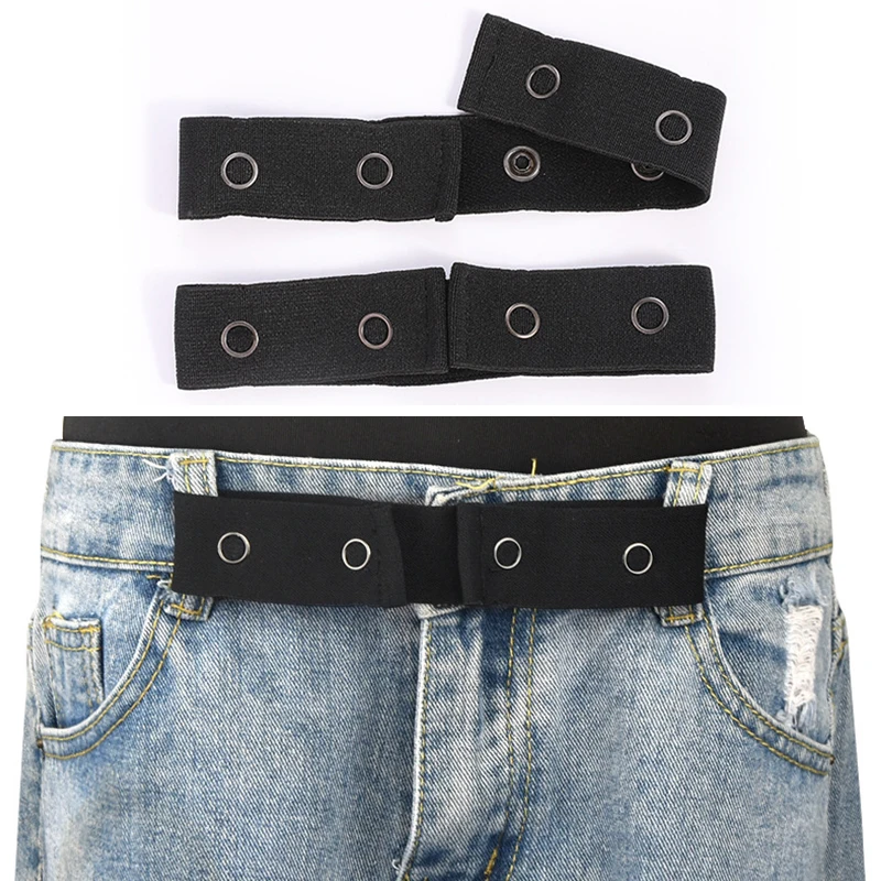 Buckle Stretch Elastic Waist Belt  Stretch Pants Elastic Waist - Women  Buckle-free - Aliexpress