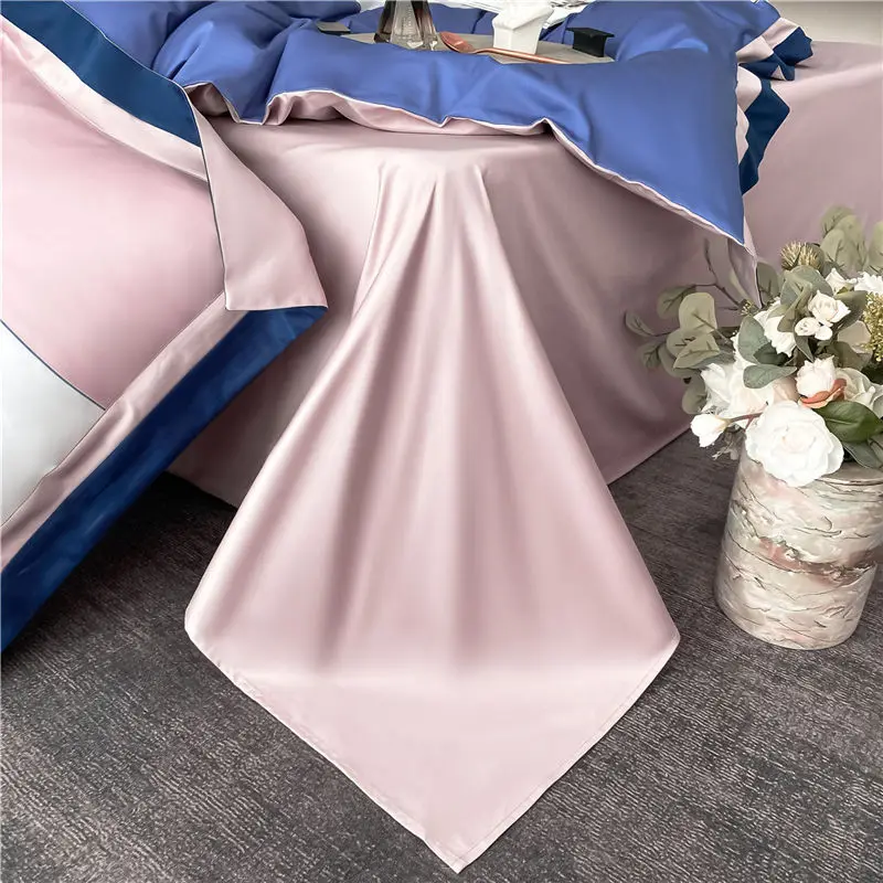 Waliicorners Queen King Quilt Duvet Cover Set Bed Linen Pillow Shams 1000TC Egyptian Cotton Horse Embroidery Luxury Bedding Set 17 S85cf7fac7ec74099b0d4264be9bfa9caC