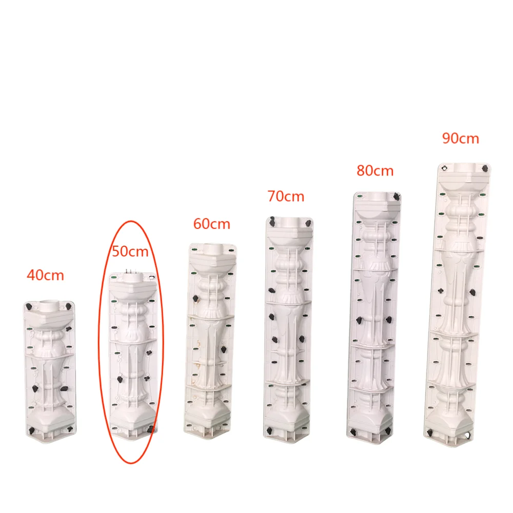 ABS Precast Concrete Plastic Baluster Molds for Garden or House