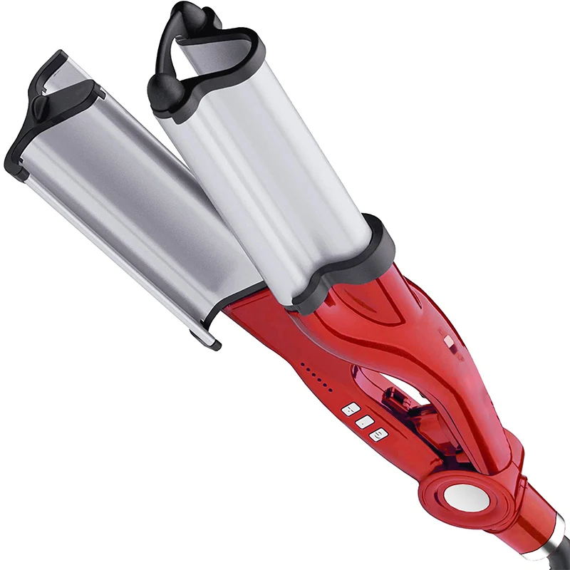 Bed Wave Head Artist Deep Waver Hair Curling Iron Combat Frizz and Add Massive Shine for Beachy Waves Curler Styling Tool