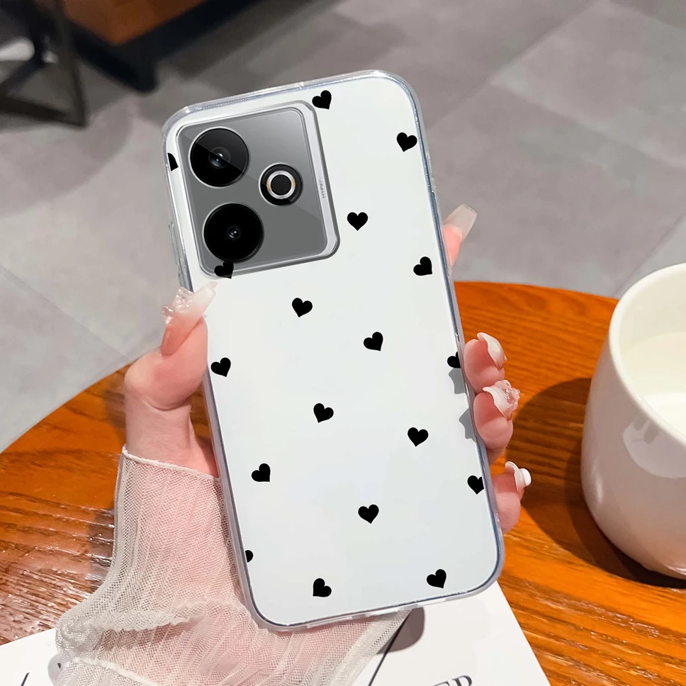 Lovely Cartoon Animals Soft Clear TPU Silicone Protective Phone Case Cover