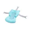 Baby Bath Seat Support Mat Foldable Baby Bath Tub Pad Star White