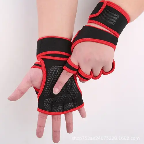 Training Sport Gloves for Men Women Workout Gloves Fitness Body Building Weightlifting Gym Hand Wrist Palm Protector Gloves - Image 10