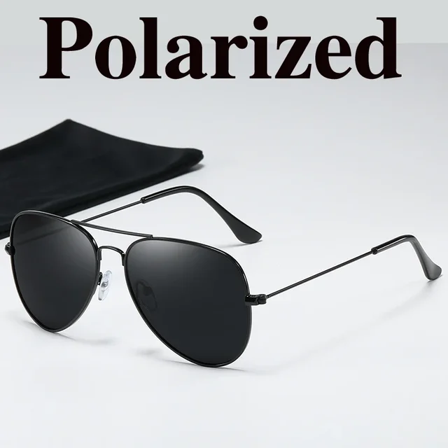 Lunettes de soleil carrées polarisées pour hommes et femmes, lunettes de conduite vintage, lunettes de cyclisme pour hommes, créateur de marque, luxe, UV400 1