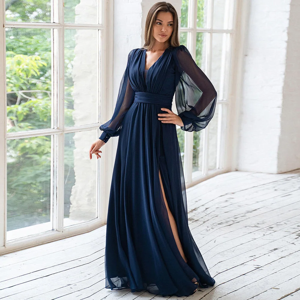princess polly baby blue dress Black Wrap Satin Dress With Flutter Sleeves – Désir Couture