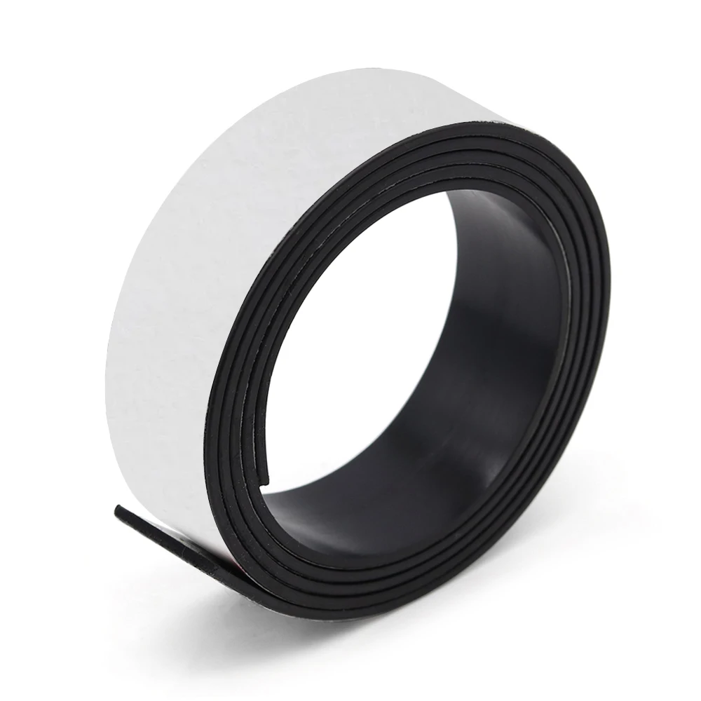 Selbstklebender Magnetstreifen, Gummi-Magnetband, starker, flexibler Magnetstreifen für Kühlschrank, Fotoposter, freies Schneiden, DIY – Detail 7