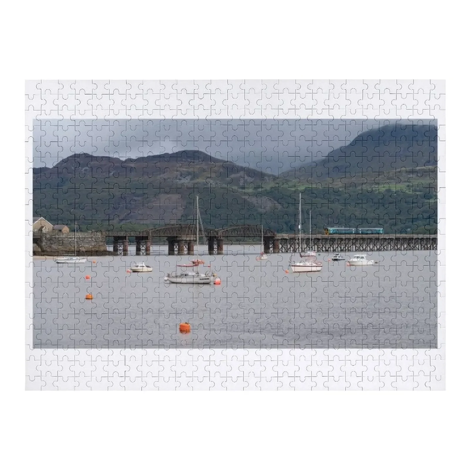 

Пазл для взрослых Barmouth Bridge, головоломка из искусственного дерева