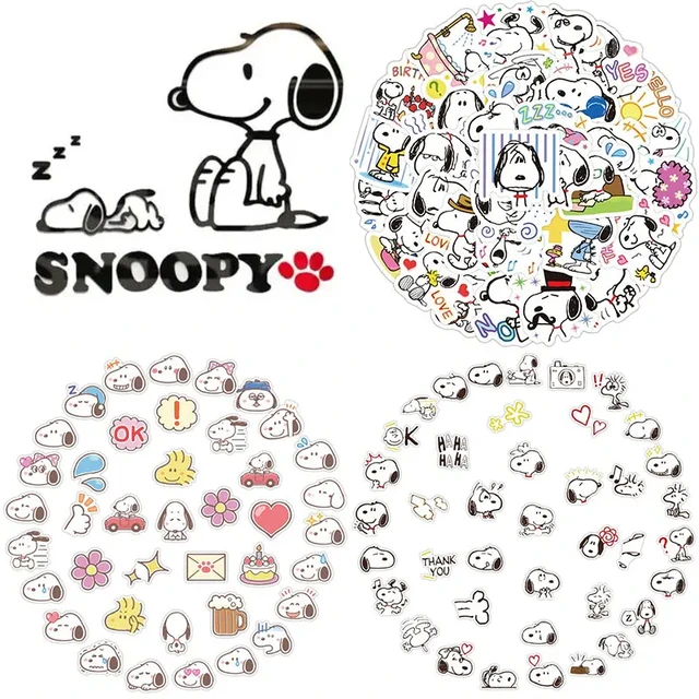 1st-Class-Designs Snoopy & Woodstock Autoaufkleber, 15,2 x 10,2 cm