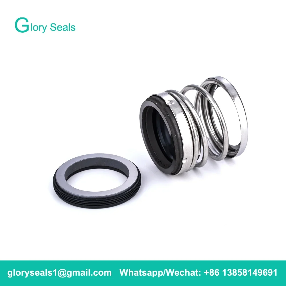 BIA Mechanical Seal Silicon Carbide For Water Pump Shaft Size 40mm 43mm 45mm 48mm 50mm 53mm 55mm 58mm