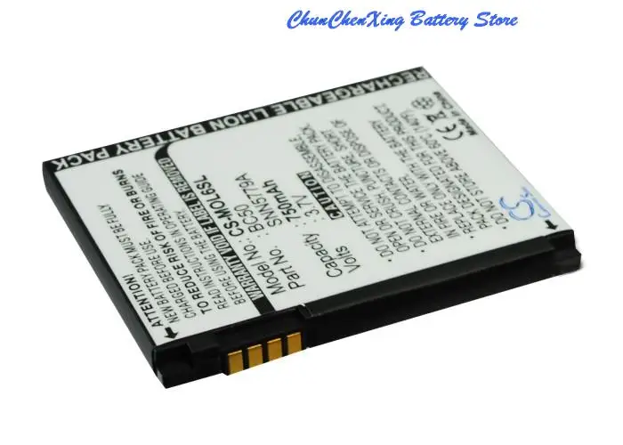 Batteria Greenbattery 750Mah Bc50 Per Motorola C257,C261,E690,Em35,K1,Rizr Z3,Slvr L2,L7, L7I, L8, V3X L6, Ve66, W220M, Z1, Znn200