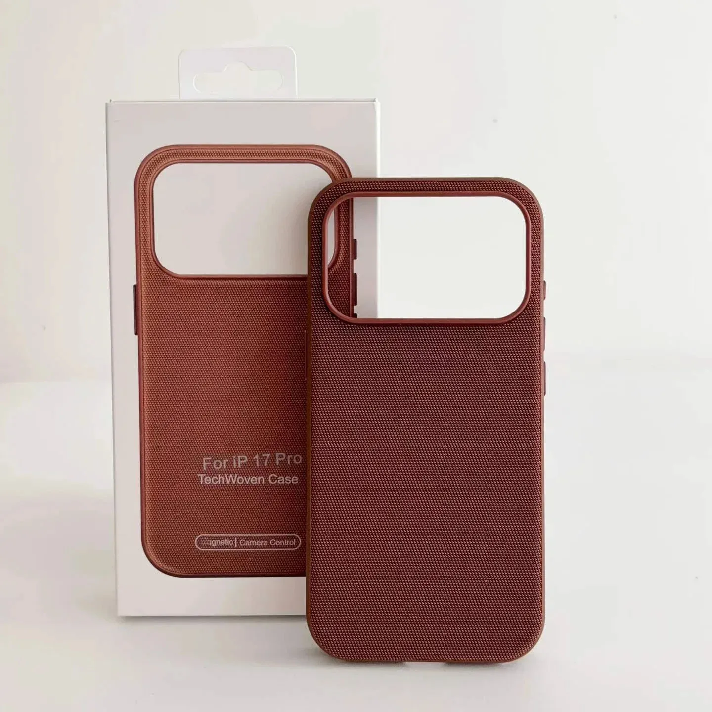 Premium Woven Magnetic Case with Shockproof and Raised Camera Protection