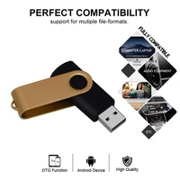 Fashion Rotatable USB 2.0 Flash Drive 128GB 64GB 32GB Colorful High Speed 16GB 8GB Memory Stick Waterproof Flash Disk PenDrive 5