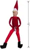 Trump on a Stump Christmas Elf Make The Holiday Great Again with Plush Funny Novelty Figure Toy Shelf Decor,Christmas Decoration 5