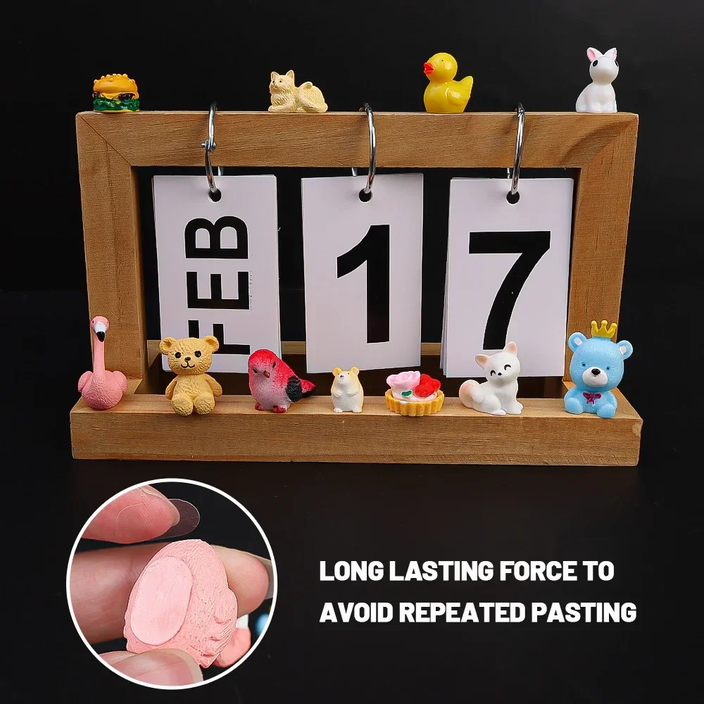 Double-sided Glue Pads 500-100Pcs for DIY Blind Box Landscape Doll Foot Fixed