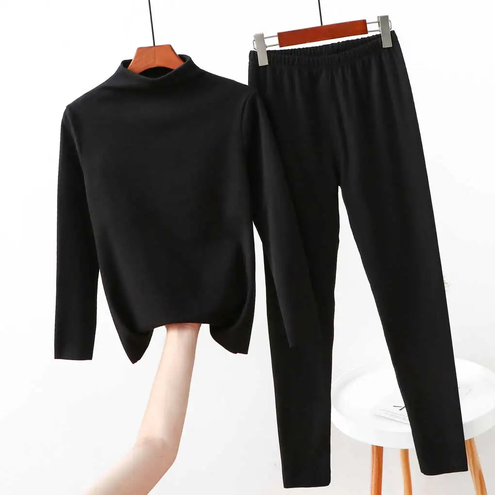 Thermal Underwear Slimming Pajama Elastic Half-high Collar Warm Clothes