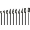 1pc 3x6mm Tungsten Carbide Burrs Rotary Drills Die Grinder Carving Bits Double Cut Tungsten Steel Grinding Head Hard Alloy Files 2