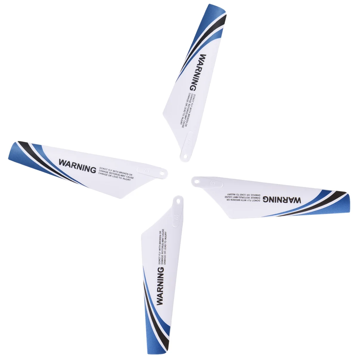 Hélice de queue bleue pour hélicoptère RC S107G, pièce de rechange compatible