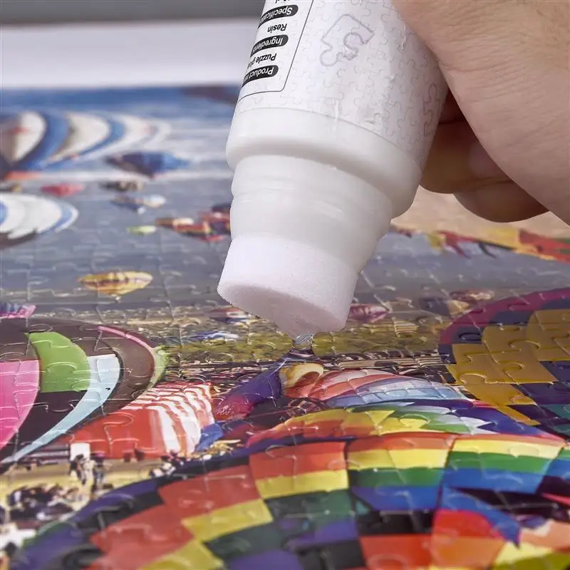 120ML Adhesives Sealers Diamond Painting Sealer Puzzle Art Glue Permanent Hold Shine Effect Sealer Diamond Painting Puzzle
