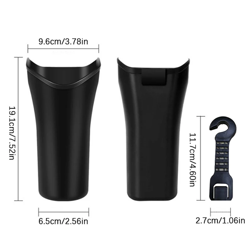 Car Muliti-purpose Storage Holder for Umbrella Bverage Trash Storage Box Auto Cup Holder Garbage Can